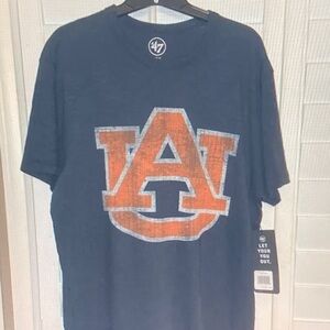 47 Brand Navy and Orange Graphic Tee